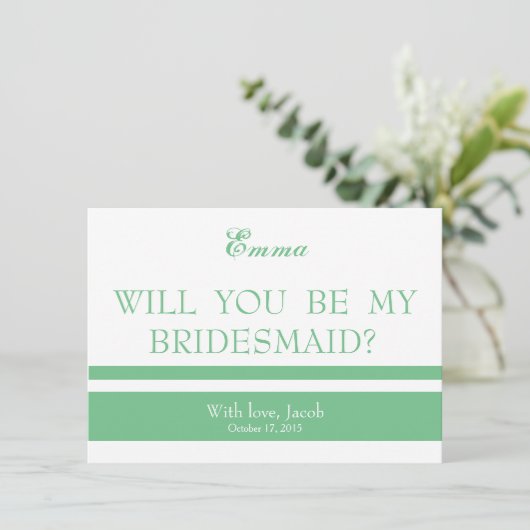 Junggesellinnenabschiede Einladung (Stehend Vorderseite)