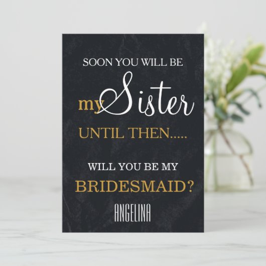 Junggesellinnenabschiede? Einladung (Stehend Vorderseite)