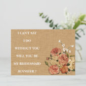 Junggesellinnenabschiede? Einladung (Stehend Vorderseite)