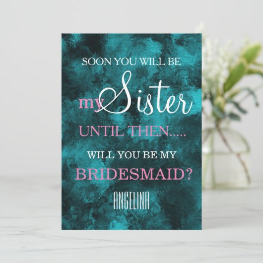 Junggesellinnenabschiede? Einladung (Stehend Vorderseite)