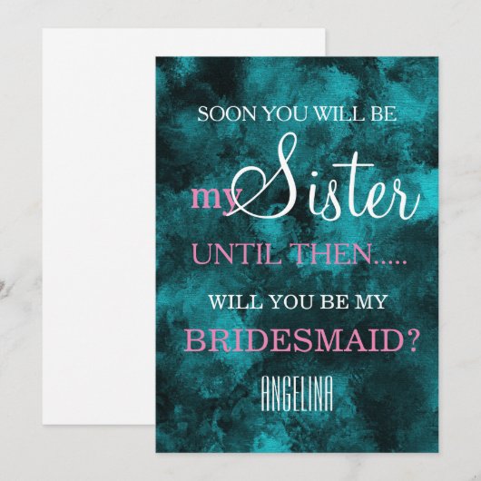 Junggesellinnenabschiede? Einladung (Vorne/Hinten)