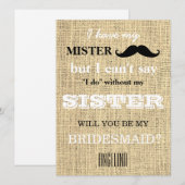 Junggesellinnenabschiede? Einladung (Vorne/Hinten)