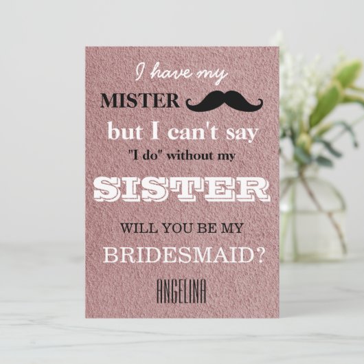 Junggesellinnenabschiede? Einladung (Stehend Vorderseite)