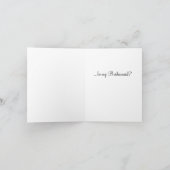 Junggesellinnenabschiede Einladung (Innenseite)