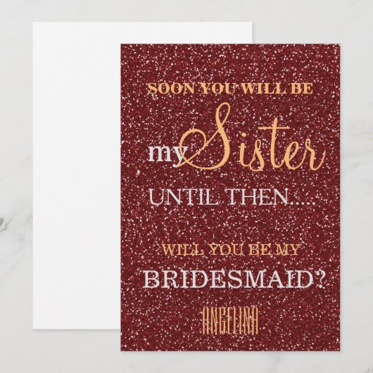 Junggesellinnenabschiede? Einladung (Vorne/Hinten)