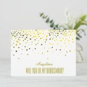 Junggesellinnenabschiede? Einladung (Stehend Vorderseite)