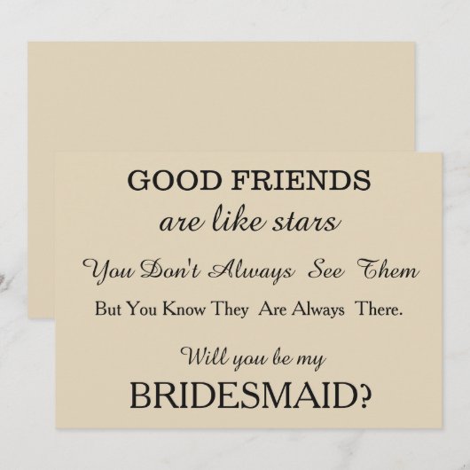 Junggesellinnenabschiede? Einladung (Vorne/Hinten)