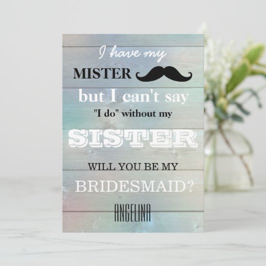 Junggesellinnenabschiede? Einladung (Stehend Vorderseite)