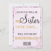 Junggesellinnenabschiede? Einladung (Vorderseite)