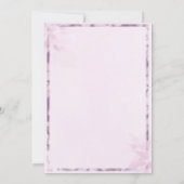 Junggesellinnenabschiede? Einladung (Rückseite)