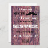 Junggesellinnenabschiede? Einladung (Vorne/Hinten)