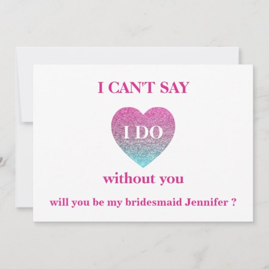 Junggesellinnenabschiede? Einladung (Vorderseite)