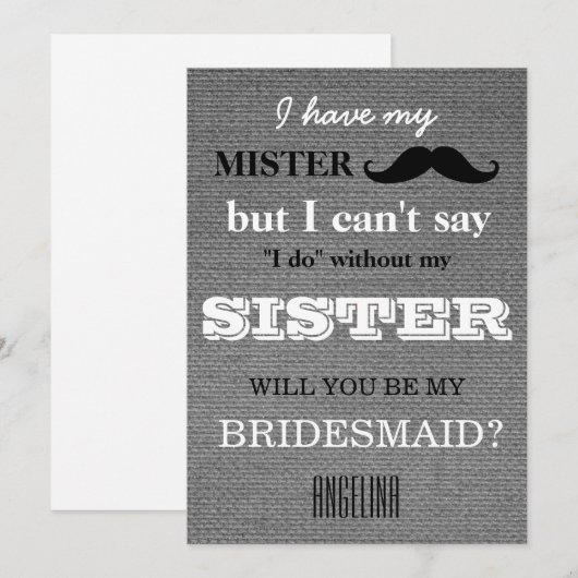 Junggesellinnenabschiede? Einladung (Vorne/Hinten)