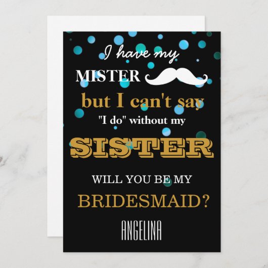 Junggesellinnenabschiede? Einladung (Vorne/Hinten)