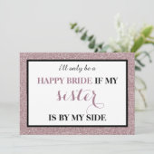 Junggesellinnenabschiede? Einladung (Stehend Vorderseite)