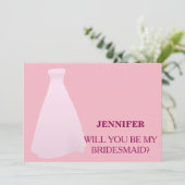 Junggesellinnenabschiede? Einladung (Stehend Vorderseite)