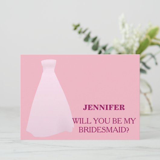 Junggesellinnenabschiede? Einladung (Stehend Vorderseite)