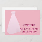 Junggesellinnenabschiede? Einladung (Vorne/Hinten)