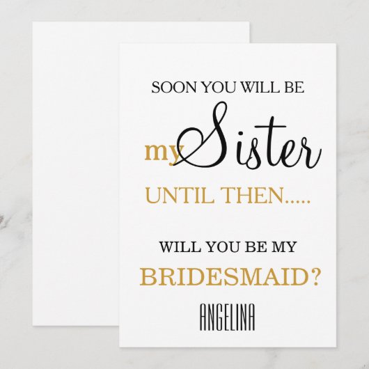 Junggesellinnenabschiede? Einladung (Vorne/Hinten)