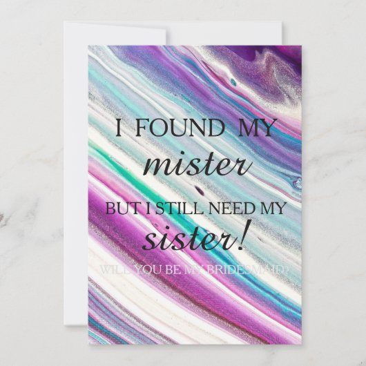 Junggesellinnenabschiede? Einladung (Vorderseite)