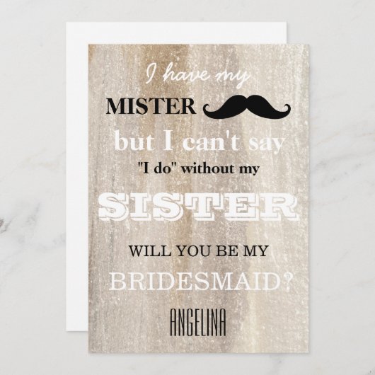 Junggesellinnenabschiede? Einladung (Vorne/Hinten)