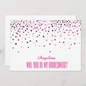 Junggesellinnenabschiede? Einladung (Vorne/Hinten)