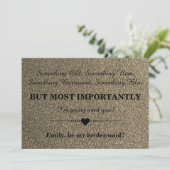 Junggesellinnenabschiede? Einladung (Stehend Vorderseite)