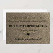 Junggesellinnenabschiede? Einladung (Vorne/Hinten)