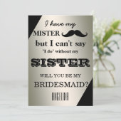 Junggesellinnenabschiede? Einladung (Stehend Vorderseite)