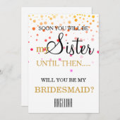 Junggesellinnenabschiede? Einladung (Vorne/Hinten)