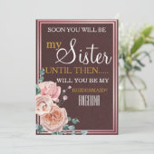 Junggesellinnenabschiede? Einladung (Stehend Vorderseite)