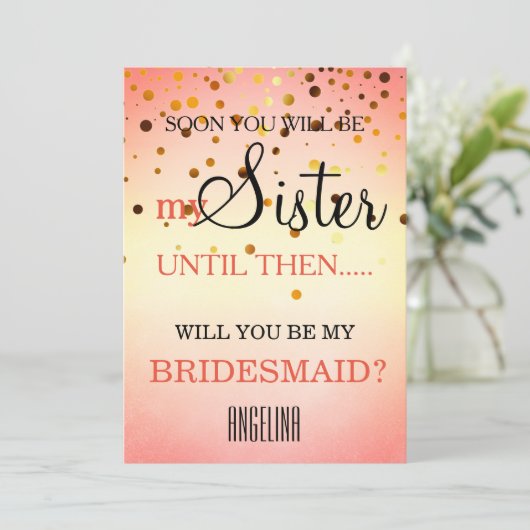 Junggesellinnenabschiede? Einladung (Stehend Vorderseite)