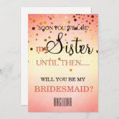 Junggesellinnenabschiede? Einladung (Vorne/Hinten)