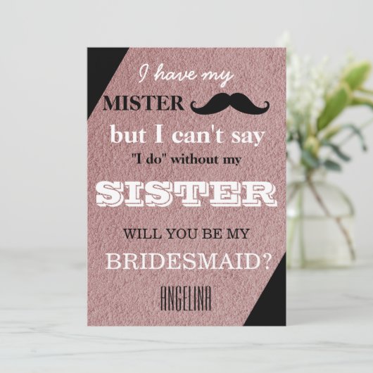 Junggesellinnenabschiede? Einladung (Stehend Vorderseite)