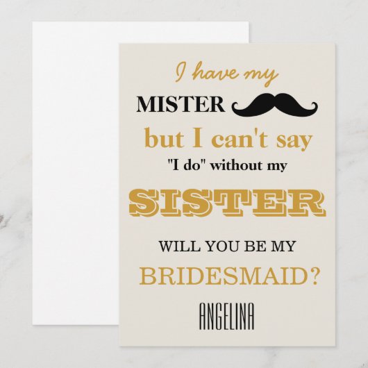 Junggesellinnenabschiede? Einladung (Vorne/Hinten)