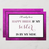 Junggesellinnenabschiede? Einladung (Vorne/Hinten)