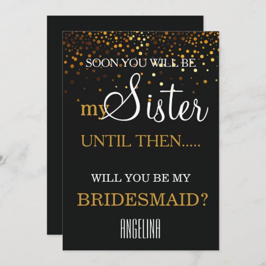 Junggesellinnenabschiede? Einladung (Vorne/Hinten)