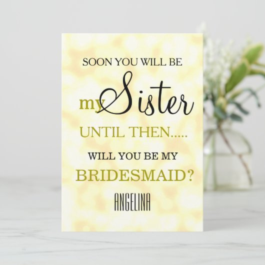 Junggesellinnenabschiede? Einladung (Stehend Vorderseite)