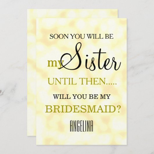 Junggesellinnenabschiede? Einladung (Vorne/Hinten)