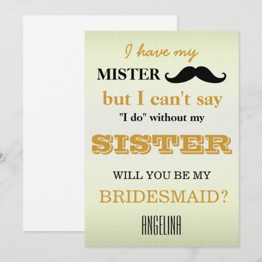 Junggesellinnenabschiede? Einladung (Vorne/Hinten)