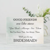 Junggesellinnenabschiede? Einladung (Stehend Vorderseite)