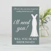 Junggesellinnenabschiede? Einladung (Stehend Vorderseite)