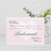 Junggesellinnenabschiede? Einladung (Stehend Vorderseite)