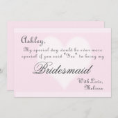 Junggesellinnenabschiede? Einladung (Vorne/Hinten)