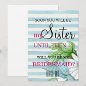 Junggesellinnenabschiede? Einladung (Vorne/Hinten)