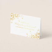 Junggesellinnenabschiede? Elegant Swirl Folienkarte (Vorderseite)