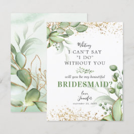 Junggesellinnenabschiede | Eukalyptus Einladung