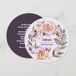 Junggesellinnenabschiede? Fall-Blume Einladung