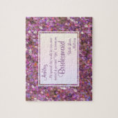 Junggesellinnenabschiede? Festive Confetti Puzzle (Vertikal)