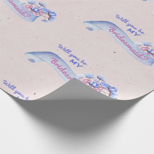 Junggesellinnenabschiede Geschenkpapier (Ecke)